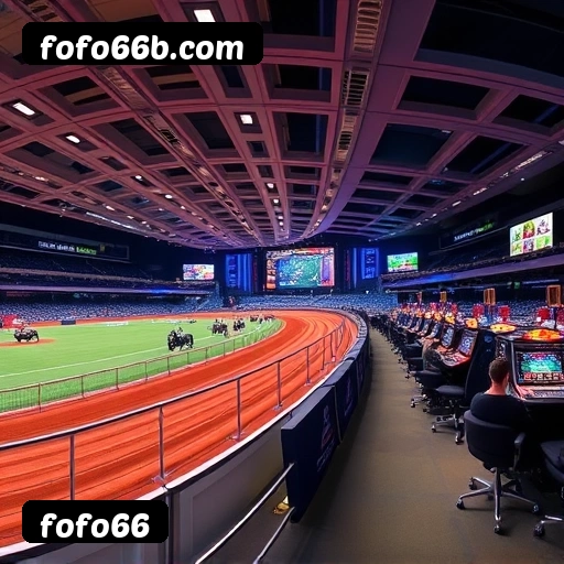 Plataforma fofo66 mostrando interface moderna, jogos certificados e recursos de segurança licenciados